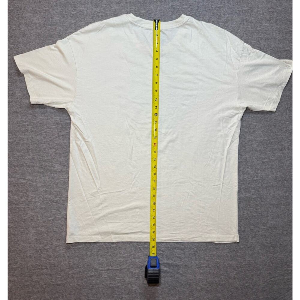 American Eagle Women’s Rolling Stones Oversize Band T-Shirt- Medium/Off White - Picture 7 of 7